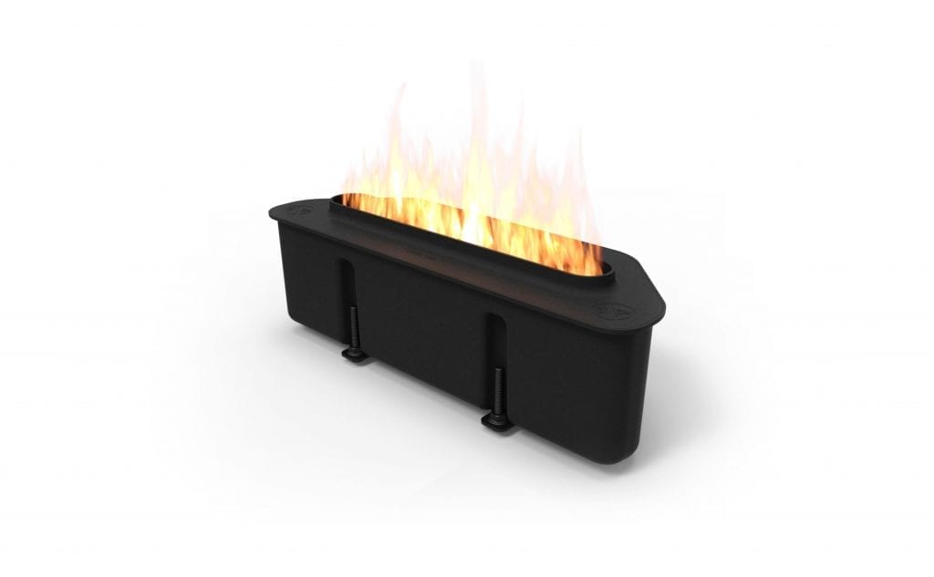 EcoSmart XL1200 Bioethanol Burner with Top Tray