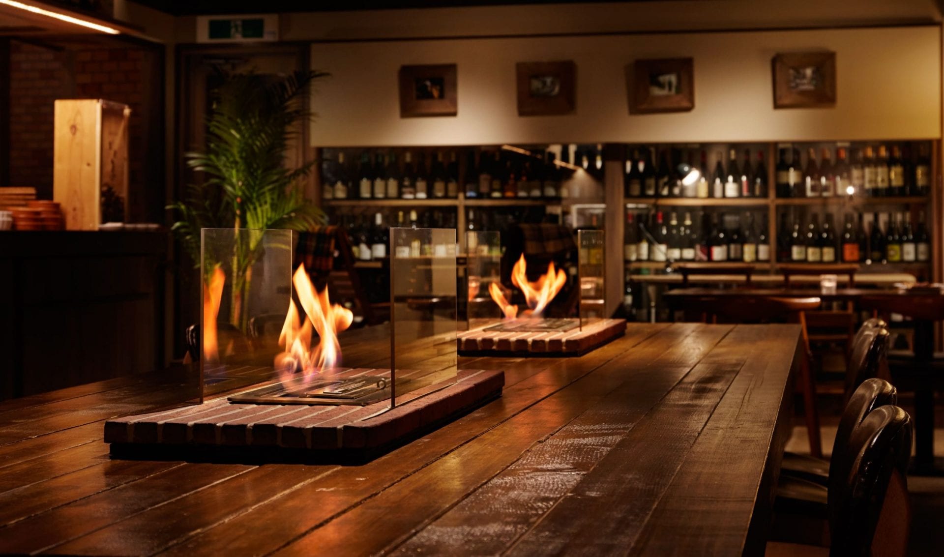 two EcoSmart XS340 bioethanol burners