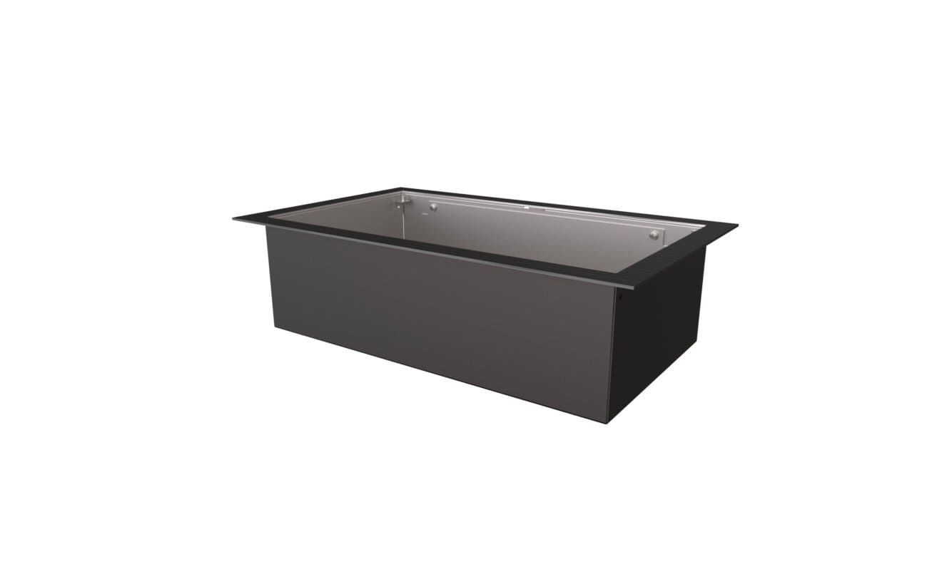 EcoSmart XS340 Top Tray in ceramic black.