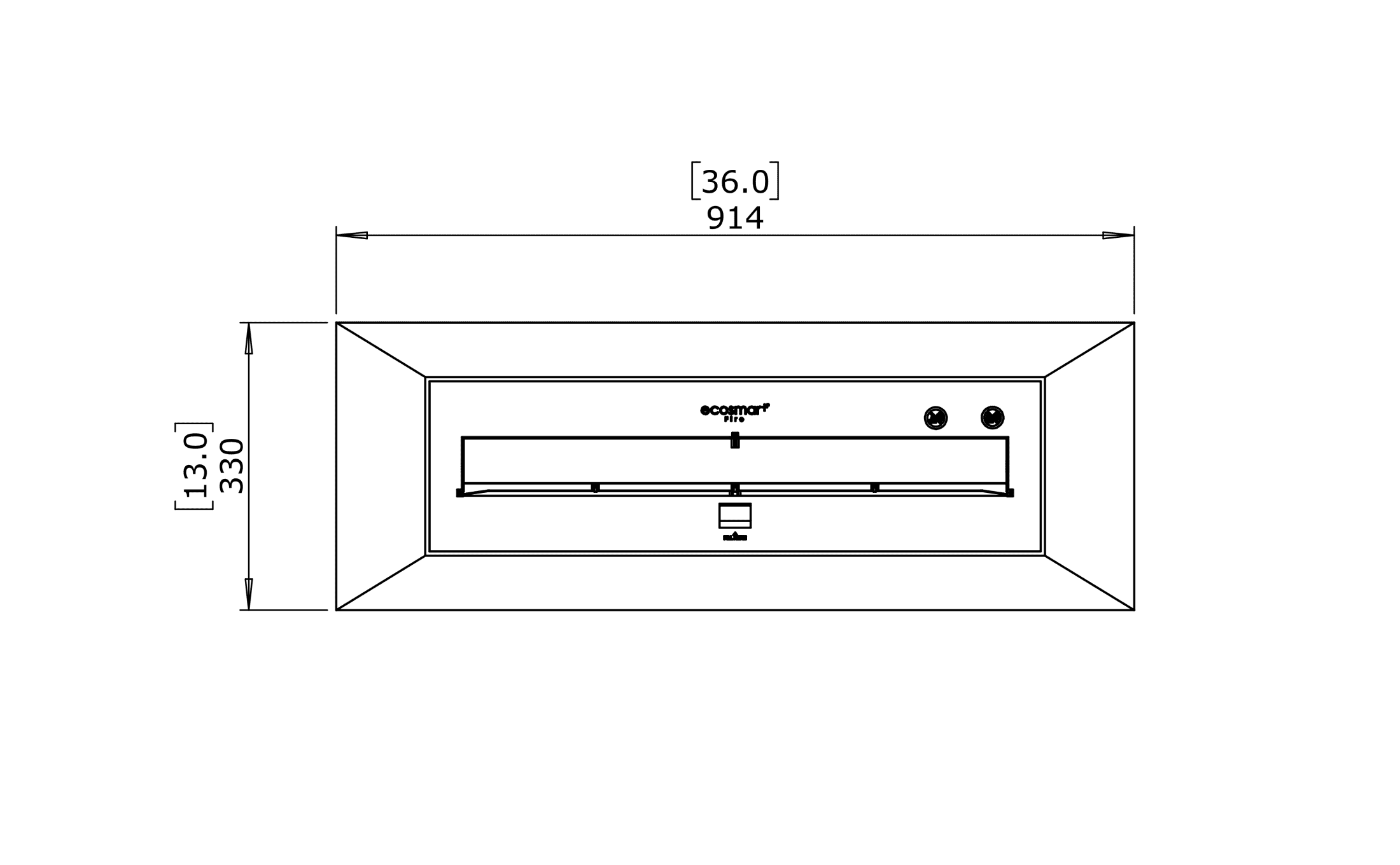 EcoSmart Grate 36 - Image 3
