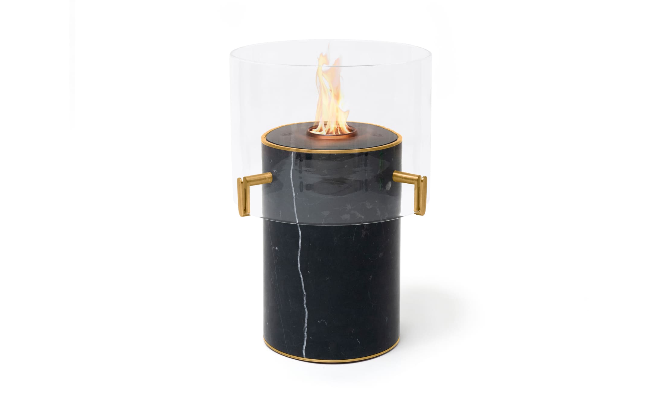 EcoSmart Pillar 3T Black Marble with Black AB3