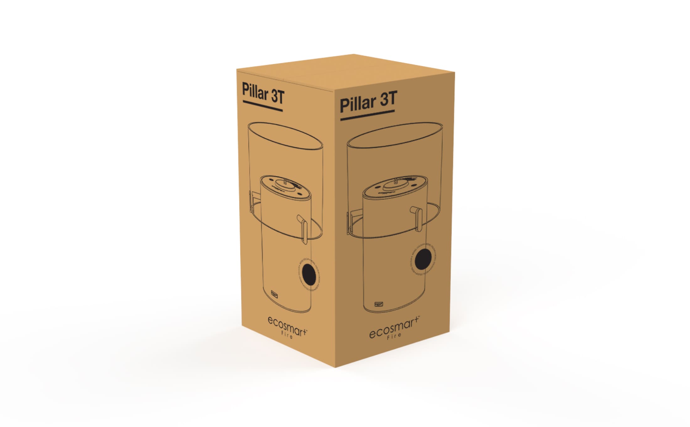 EcoSmart Pillar 3T Packaging