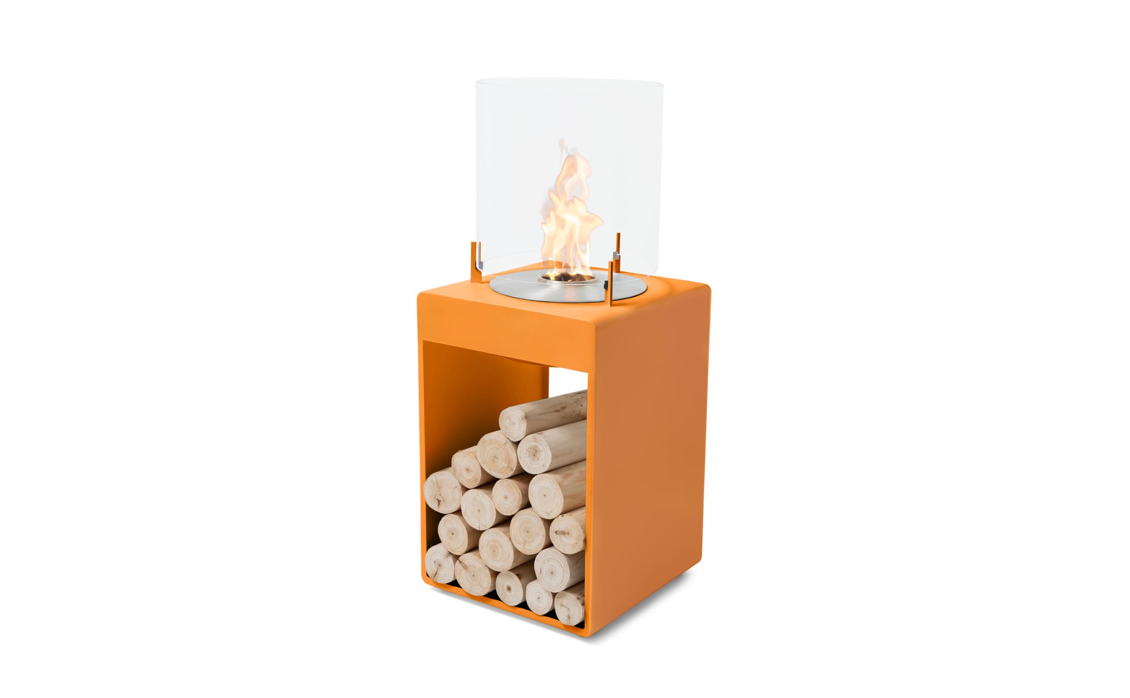 EcoSmart Pop 3T Orange with StainlesS Steel AB3