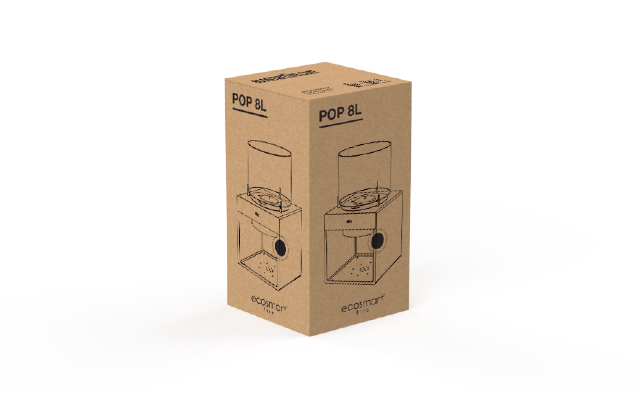 EcoSmart Pop 8 Low Packaging
