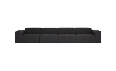 blinde design connect modular 4 sofa modular sofas in sooty