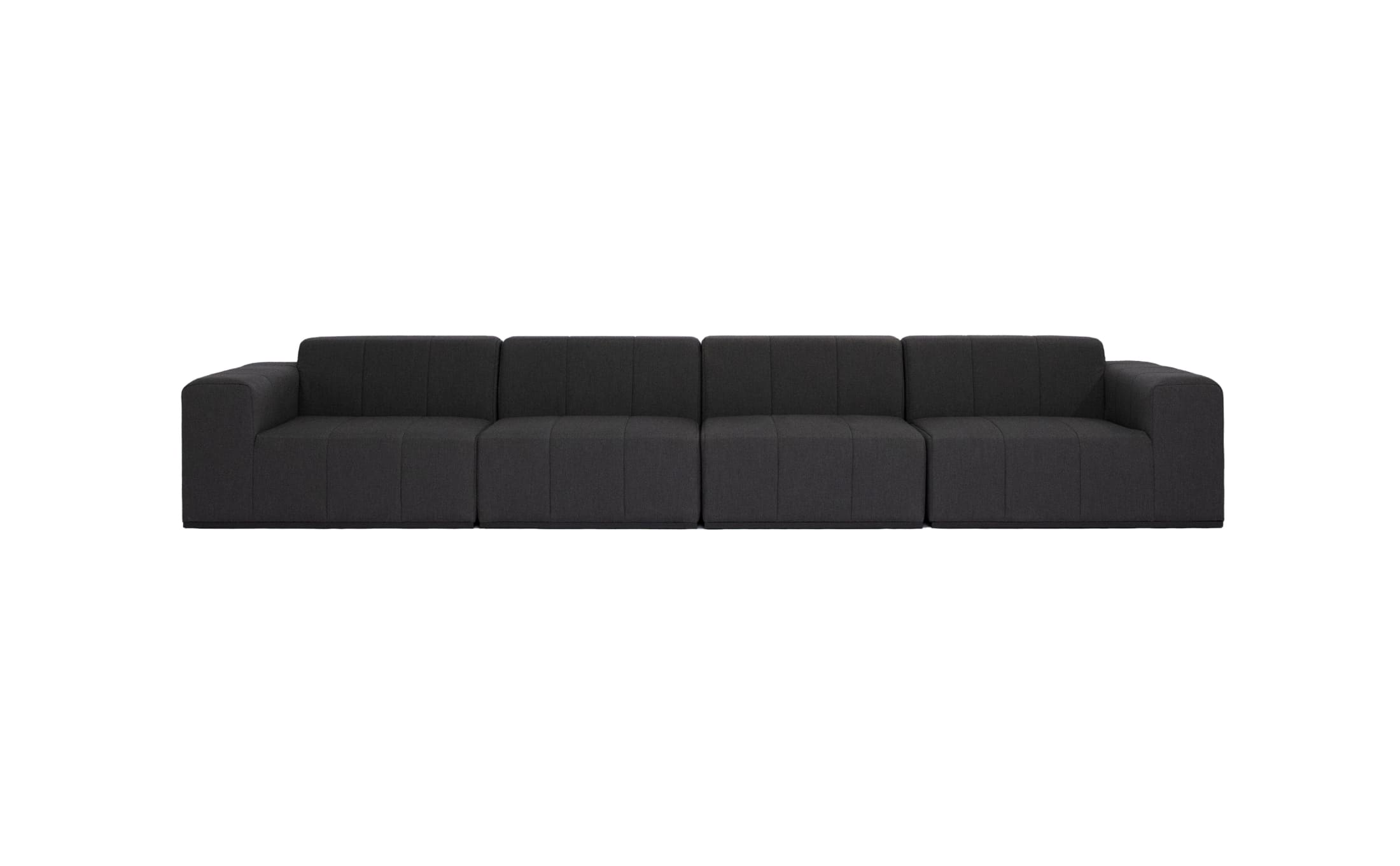 blinde design connect modular 4 sofa modular sofas in sooty