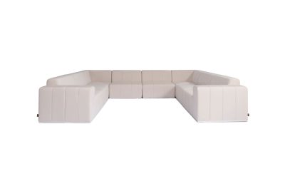blinde design connect modular 8 u sofa sectional modular in canvas