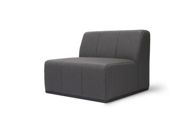 blinde design connect s37 single modular sofas in flanelle 45 angle view 1